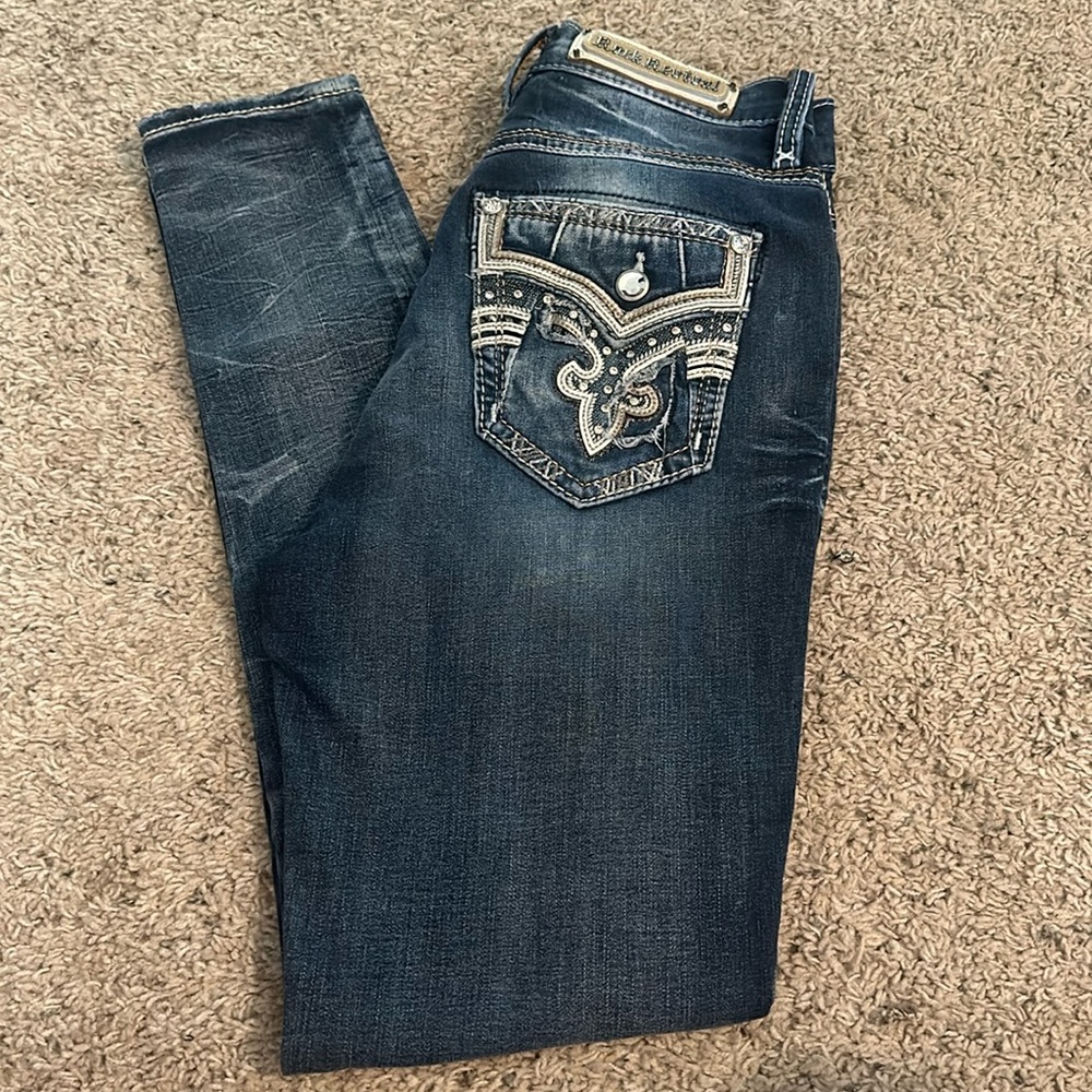 Rock Revival Curvy Skinny Jeans 👖